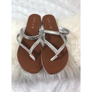 UNISA Rhinestone Sandals